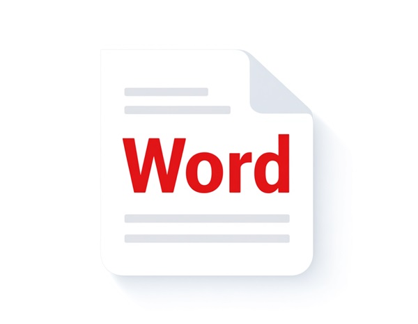 Converted Word document preserving formatting
